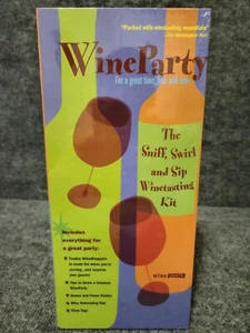 WINE PARTY The Sniff Swirl and Sip Wine Tasting Kit - Picture 1 of 5