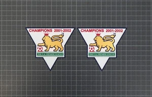 Parches Premier League Gold Champions 2001-2002 tamaño jugador - Imagen 1 de 1