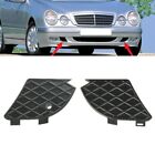 Stylish Pair Of Grill Covers For Mercedes Eclass W210 1999 2003 Fog Lights