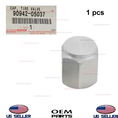1pcs Genuine OEM Aluminum Tire Valve Stem Cap 2002-2024 Lexus * See List - Image 1 of 2