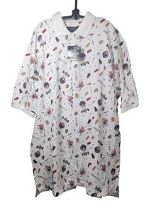 C&B Sport CROFT & BARROW Poloshirt LT LARGE TALL 4. Juli BBQ patriotisch neu mit Etikett - Bild 1 von 8