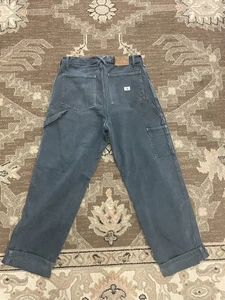Vintage Calvin Klein Jeans Mens 31x32 Blue Light Wash Cotton Tapered Made USA - Picture 1 of 8