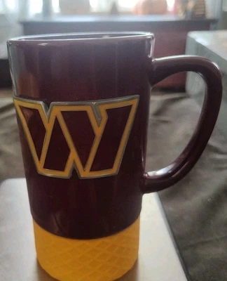Washington Commanders NFL 16 oz Coffee Mug Cup Logo Brands New - Image 1 of 4