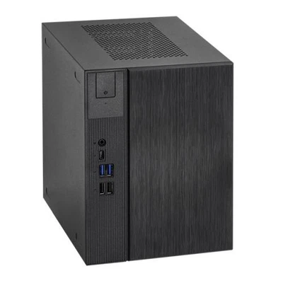 Asrock Deskmeet X300 Barebone Pc Mini Itx Am4 X300 Ddr4 Dimm 2X Sata 1X M.2 Vga - Image 1 of 3