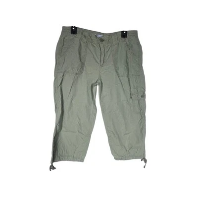 Capris cargo verde Izod para mujer talla 10 Foto 1 de 4