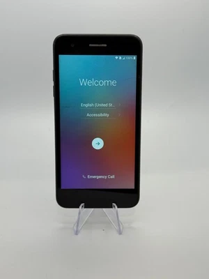 LG K8 - Black - Smartphone - As-is for salvage/parts/disassembly - Image 1 of 4