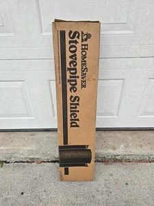 Ofenrohrschild 24-ga. 35" Zoll lang passt 5" - 8" Ofenrohre Homesaver 54120 - Bild 1 von 4