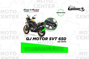 ANTIFURTO MECCANICO BLOCCA RUOTA PUSH&BLOCK® QJMOTOR SVT650X ('24->) - Picture 1 of 1