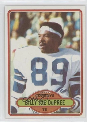 1980 Topps Billy Joe DuPree #455 - Image 1 of 2