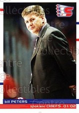2001-02 Spokane Chiefs #24 Bill Peters