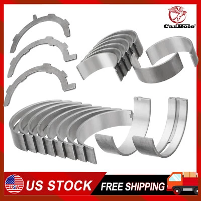 Juego de rodamientos de varilla principal para Ford F150 F250 4,6 L 281/5,4 L 330 OD STD BB317J Foto 1 de 4