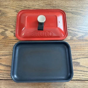 BRUNO BOE021 Replacement Red Lid & Hot Plate Only Preowned - Picture 1 of 7