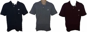 Mens Men's AEROPOSTALE A87 Solid Logo Pique Polo NWT #4289 - Picture 1 of 6