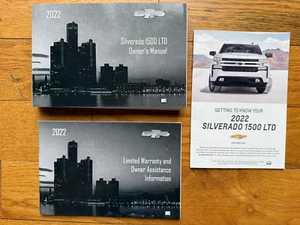 2022 Chevrolet Silverado 1500 LTD Owners Manual Set OEM FREE US SHIP - Picture 1 of 1