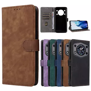 For Cubot A30, Luxury Retro Flip Leather Wallet Stand Card Slots Soft Case Cover - Picture 1 of 20