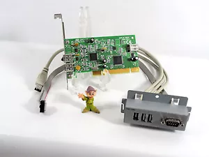 2-PZ Codice HP: 5185-2973 Scheda Firewire 2-Ext+1-Int IEEE-1394+2-FW, 9 Pin USB - Foto 1 di 6