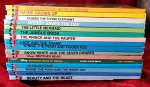 Lot of 16 - Disney's Wonderful World Of Reading 1979-2012 Hardcover Books - Picture 1 of 7