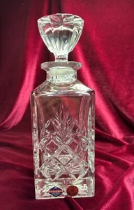 Vintage Bohemia Crystal decanter, made in Czech Republic, 24% PbO lead - Picture 1 of 7