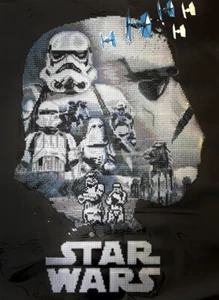 Diamond Dotz 5D Gem Starwars STORMTROOPER 52 x 68cm Darth Vader CHEWBACCA - Picture 1 of 1