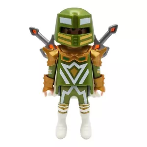 Playmobil Figures 70025 Serie 15 Modellino Cavaliere Verde Ragazzi - Foto 1 di 5
