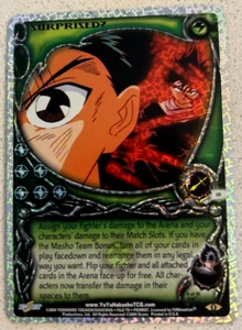 Yu Yu Hakusho TCG Surprised? U9 Gateway Uber Rare 1st Edition Jagged Foil NM  - Picture 1 of 2