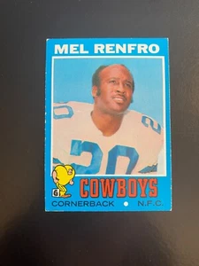 1971 TOPPS FOOTBALL #118 MEL RENFRO!! $1 SHIPPING!! - Picture 1 of 2