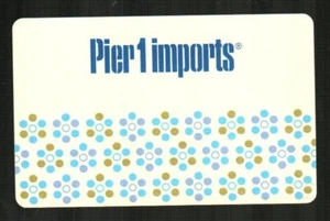 PIER 1 IMPORTS Rows of Flowers ( 2008 ) Gift Card ( $0 ) - Picture 1 of 1