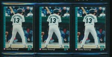 lot (3) 1995 News 8 Robbie Katzaroff Portland Sea Dogs  (BO84) SWSW6