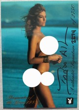 Playboy Centerfold Collector Cards June Set INDIA ALLEN PMOY AUTO. CARD #2274