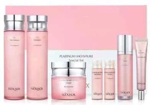 Korea cosmetics Isa Knox Platinum Moisture 7pcs set anti aging skin serum cream - Picture 1 of 1
