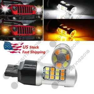 2PC LED Fender Turn Signal Park Bulb For Jeep Wrangler JL 2018 2019 24W US - Bild 1 von 7