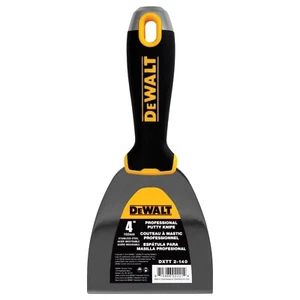 Cuchillo para juntas de acero inoxidable DEWALT 4" con mango de agarre suave | DXTT-2-140 - Imagen 1 de 8