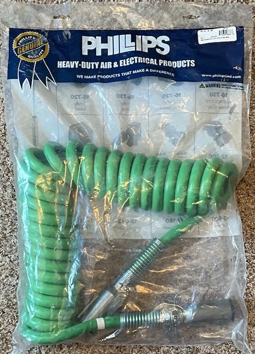 NUEVO cable de alimentación Phillips ABS Permacoil 20' 7 cables - parte # PHM 30-4951 - NUEVO EN PAQUETE  Foto 1 de 1