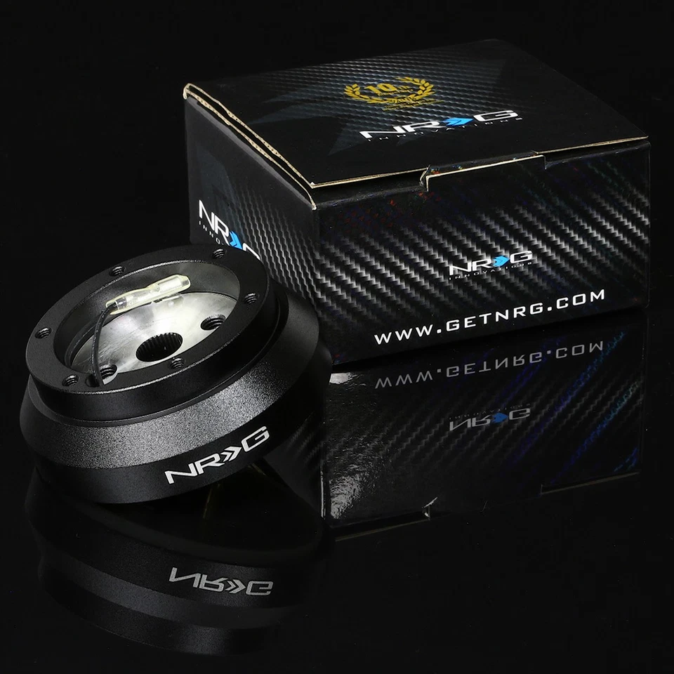 NRG ALUMINIO VOLANTE CORTO DELGADO BUJE ADAPTADOR PARA 240SX S13 S14 300ZX 200SX Foto 1 de 1