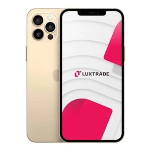 Refurbished Apple iPhone 12 PRO Max Gold - 128 GB mit batterie 85-100% Sehr Gut - Zdjęcie 1 z 1