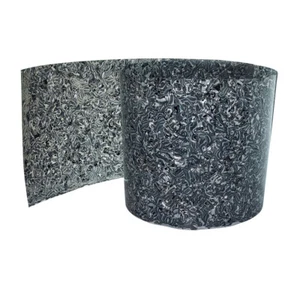 Envoltura de batería de 18" x 62" 0,50 mm instrumento musical decoración hoja color cebra - Imagen 1 de 6