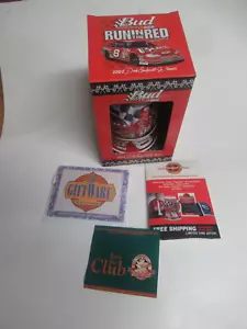 DALE EARNHARDT JR, #8,BUDEIESER , RUN IN THE RED, NASCAR CAR, NEW IN BOX,C.O.A - Picture 1 of 10