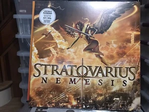 New Record 2LP Limited & Numbered To 1500 White Vinyl Stratovarius Nemesis NEW - Imagen 1 de 2