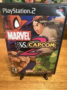 Marvel vs Capcom 2 CIB PlayStation 2 PS2 *TESTED* *VERY GOOD CONDITION* *READ* - Picture 1 of 8