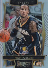 2016-17 Select Prizms Silver Indiana Pacers Basketball Card #77 Monta Ellis
