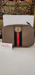 Ausgezeichnete MARILYN MONROE Handtasche taupe mit Umhängegurt - neu mit Etikett - Bild 1 von 9