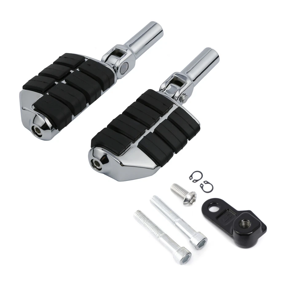 estriberas traseras para pasajero para Harley Softail Slim 12-17 Cross Bones 08-11 Foto 1 de 4