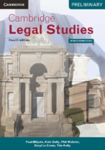 AS NEW CAMBRIDGE LEGAL STUDIES FOURTH EDITION TEXT BOOK - FREE AU POST - Foto 1 di 1