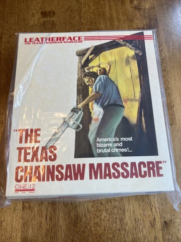 Mezco ONE 12 Collective The Texas Chainsaw Massacre 1974 Leatherface figure NEW Cover