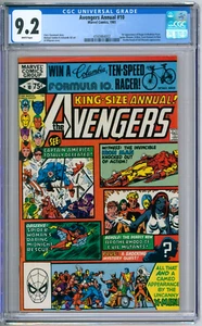 Cómics de Avengers Annual 10 CGC Calificado 9,2 Casi Nuevo- 1er Rogue Marvel 1981 - Imagen 1 de 2