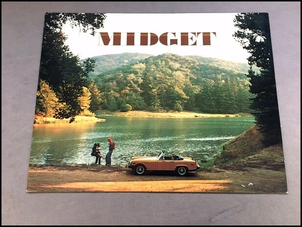 1976 MG Midget Factory Original Car Sales Brochure Catalog - Convertible Foto 1 de 4