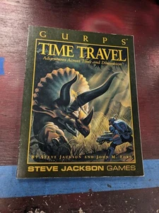 Gurps Time Travel Adventures Across Time And Dimension Steve Jackson Games 6020 - Picture 1 of 2