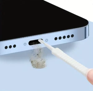 Smartphone 10 Bürsten Multifunktion Staubentferner Reinigung kleine Details - Bild 1 von 4