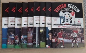 Manchester United 1988/89 Season select from menu of Home League Programmes A-M - Picture 1 of 10