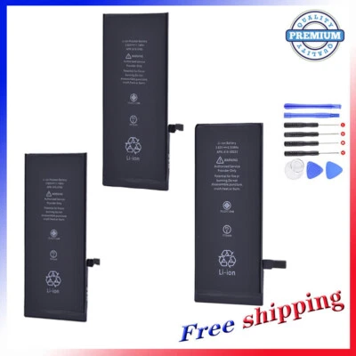 Batería de repuesto para iPhone 6 6S 7 Plus 8 X XS XR MAX 11 12 Pro Max LOTE de herramientas Foto 1 de 4